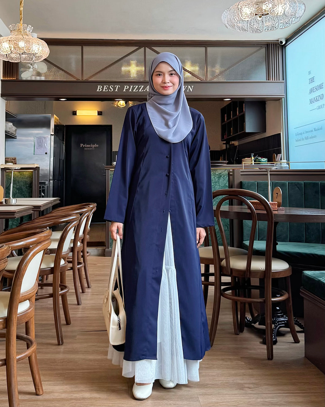 Ever dress in navyblue